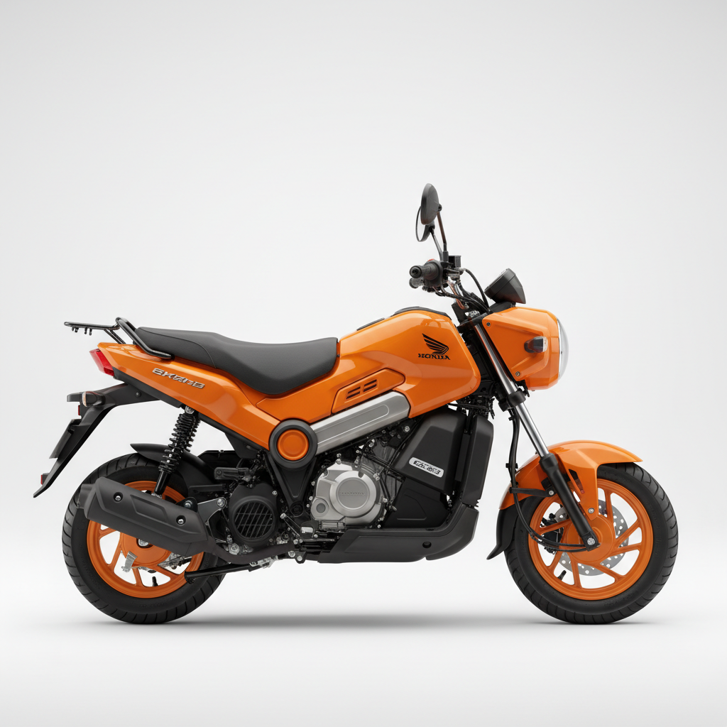 Honda Navi Orange